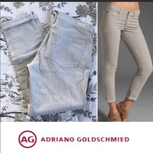 AG The Stilt Cigarette Roll up Jeans